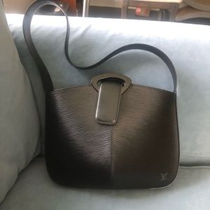 Louis Vuitton Epi Reverie Bag Black MINT